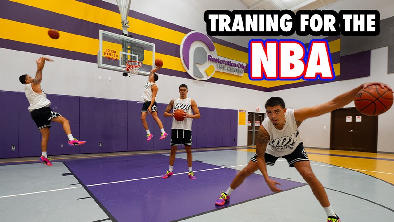 TRAINING FOR MY NBA CONTRACT! My Full Basketball Workout