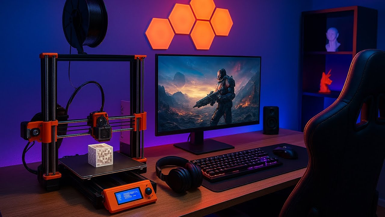 Building a secret 3d printing room