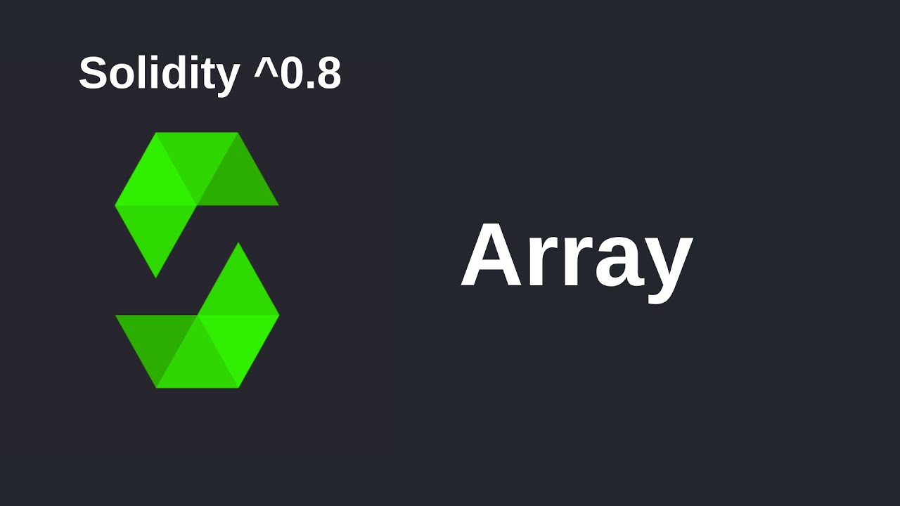 Массив | Solidity 0.8