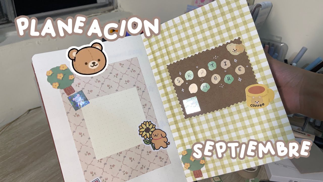 PLANEACION DE SEPTIEMBRE EN MI BULLET JOURNAL 📓🥸