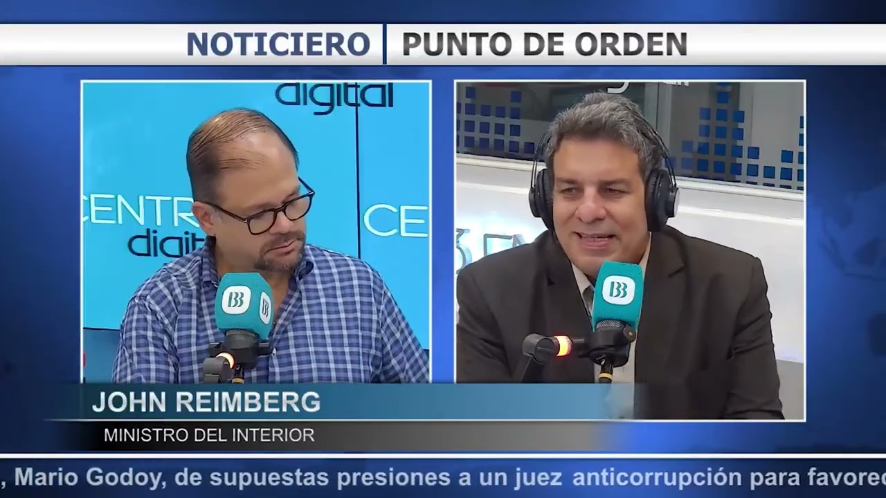 CASO JAQUE/ DETENCIONES DE CORRUPCIÓN EN LA ANT - JOHN REIMBERG - MINISTRO DEL INTERIOR