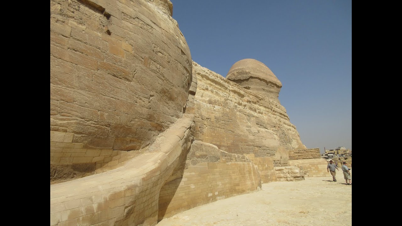 Up Close And Personal With The Great Sphinx At Giza March 2018