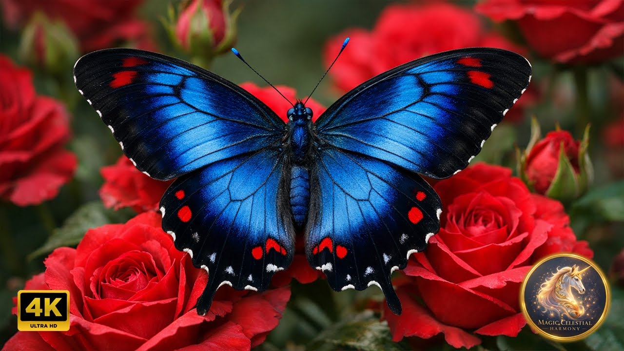Reset your mind by listening to the melody  | Flowers and Butterflies in Celestial Harmony