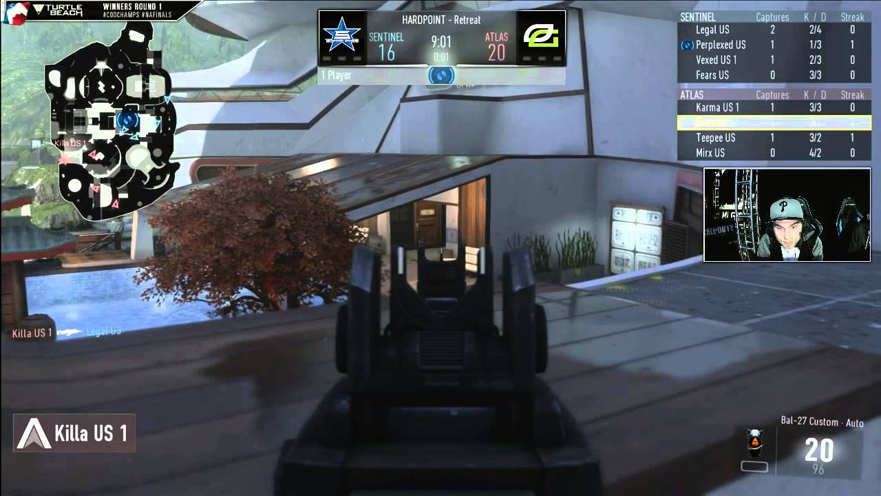 Optic Nation vs Stunner Gaming - Game 1 - WR2 - North American Championships