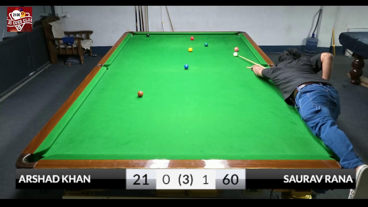 🎱 Snooker Match LIVE | 21 CC ranking event (FEBRUARY) | QUARTER FINALS 3 | ARSHAD Vs RANA