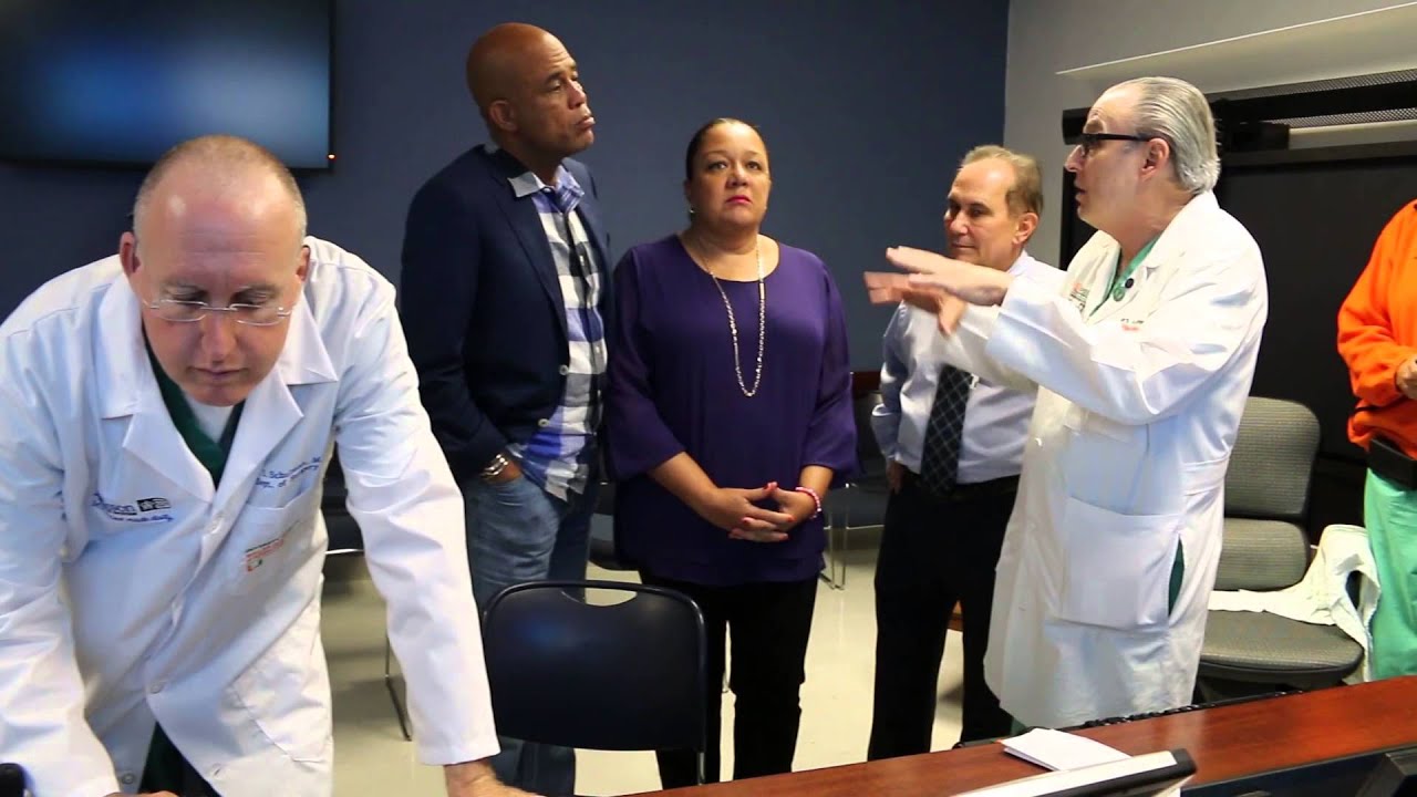 President and First Lady of Haiti Visit Ryder Trauma Center | Jackson Health System