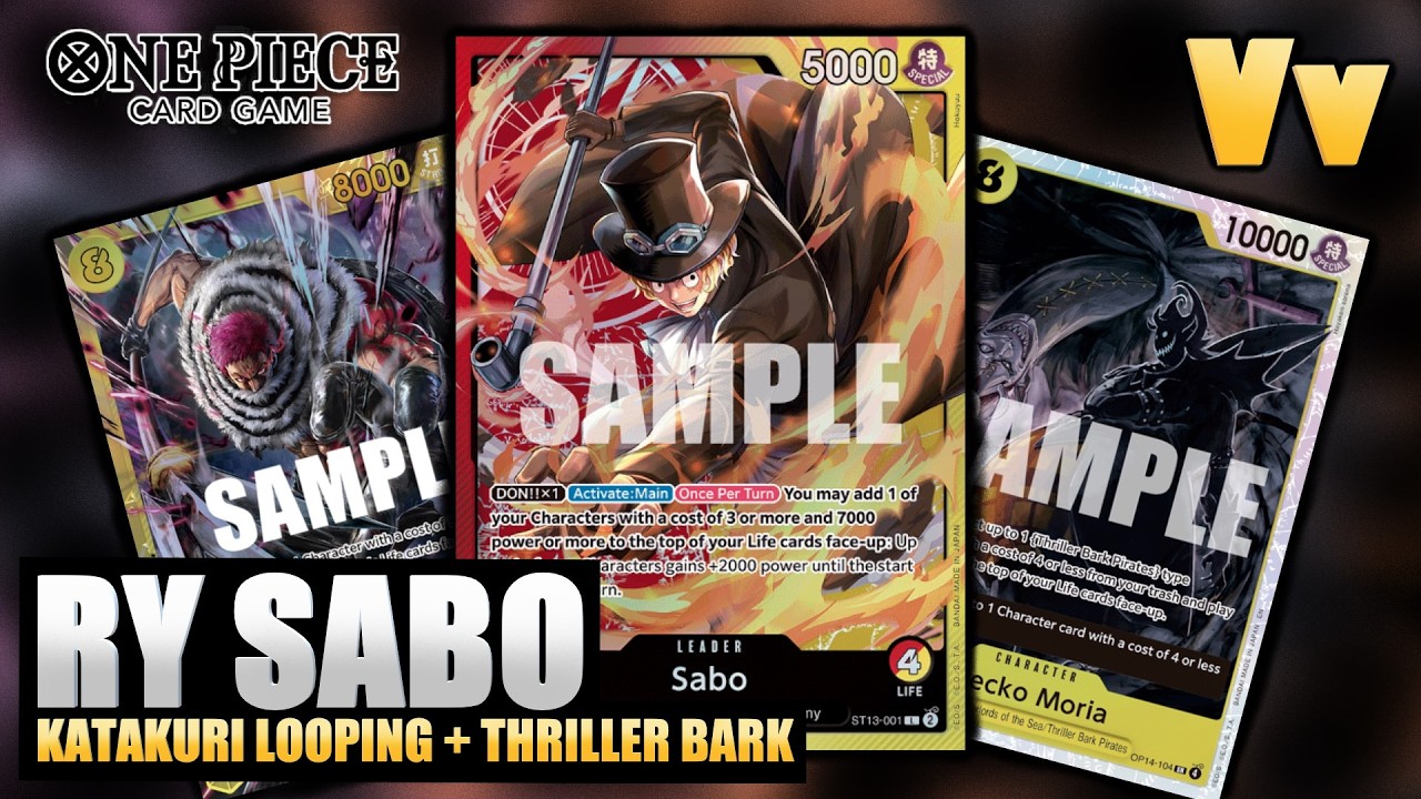 One Piece TCG: Revisiting The RY Sabo Thriller Bark Pirates Deck, Testing a Katakuri Loop This Time
