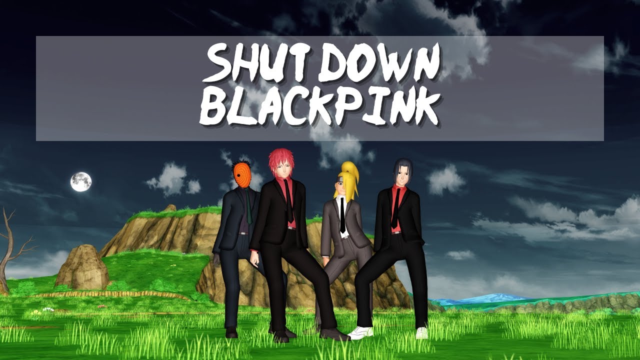 [MMD KPOP] SHUT DOWN - BLACKPINK [Akatsuki]