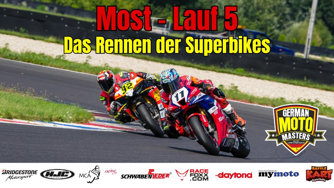 German Moto Masters - Lauf 5 in Most der Superbikes