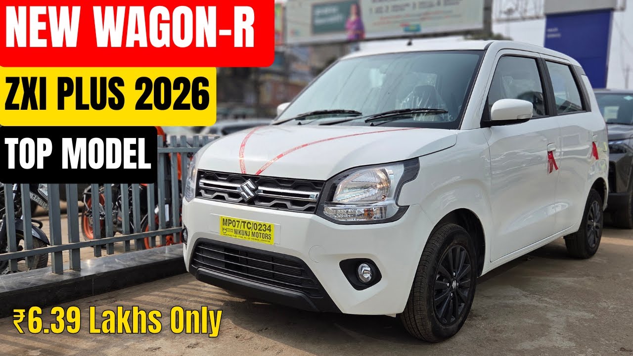 सस्ते में TOP MODEL वाली FEEL🔥|| ALL WAGON-R ZXI PLUS 2026 😍|| DETAILED WALKAROUND❣️