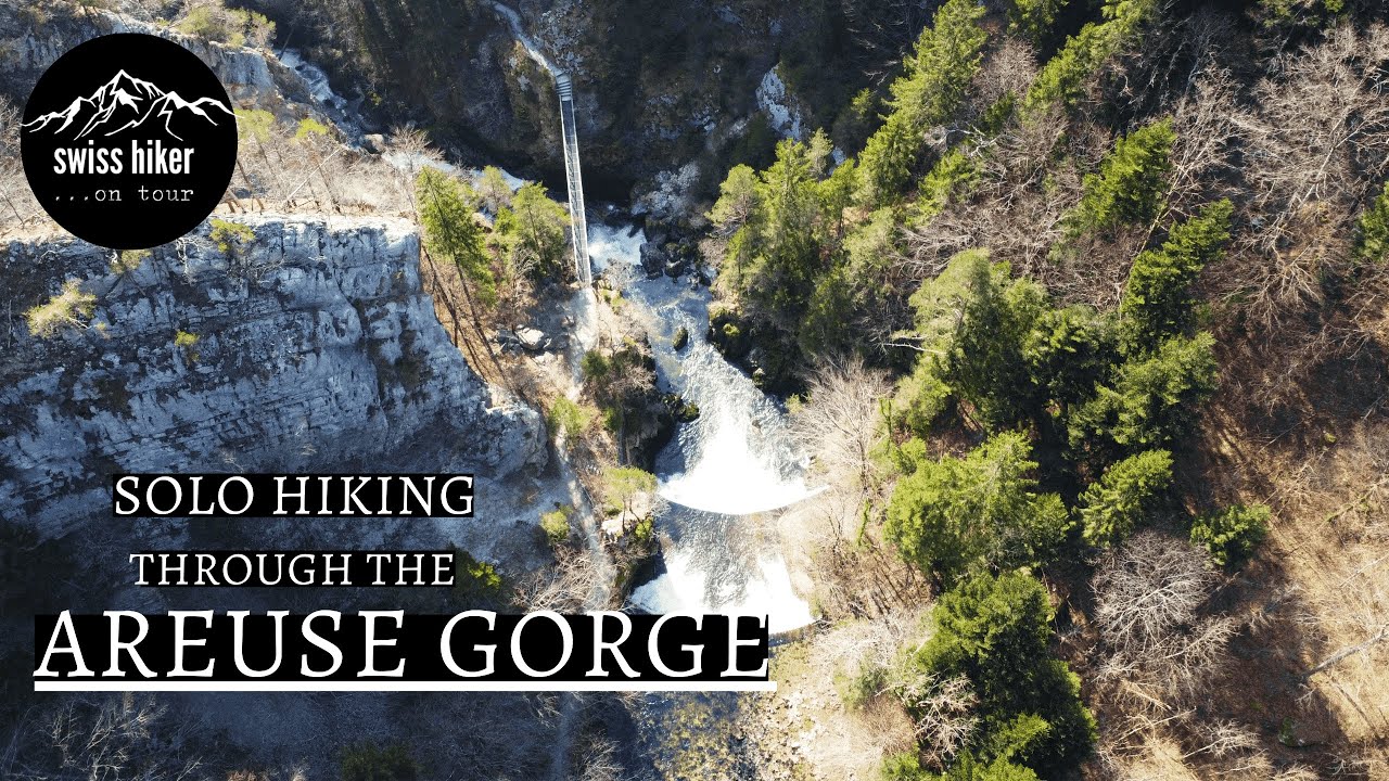 Abenteuerliche Wanderung durch die wilde Areuse Schlucht