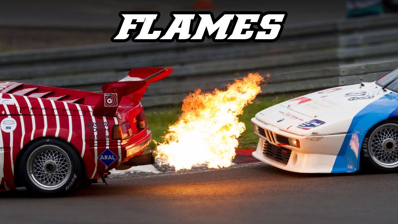 Racecars shooting flames / backfire vol.2