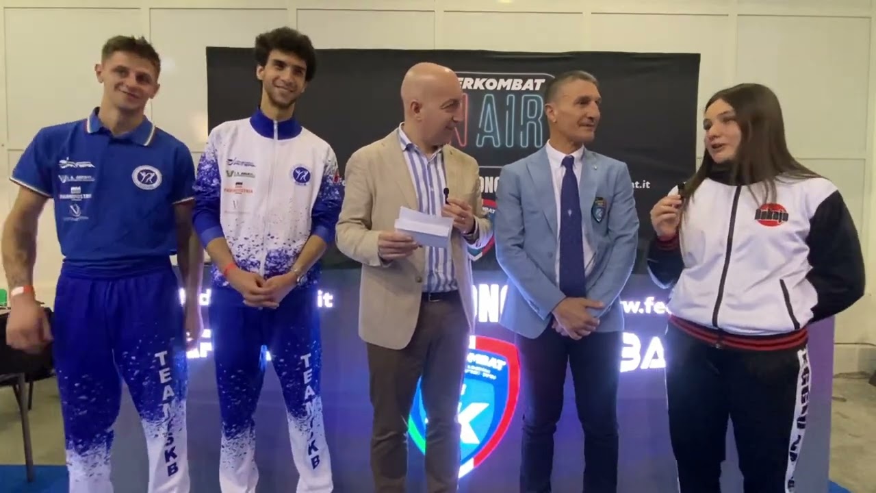 ON AIR IOSONOFEDERKOMBAT - Campionati italiani kickboxing - 12 maggio 2023