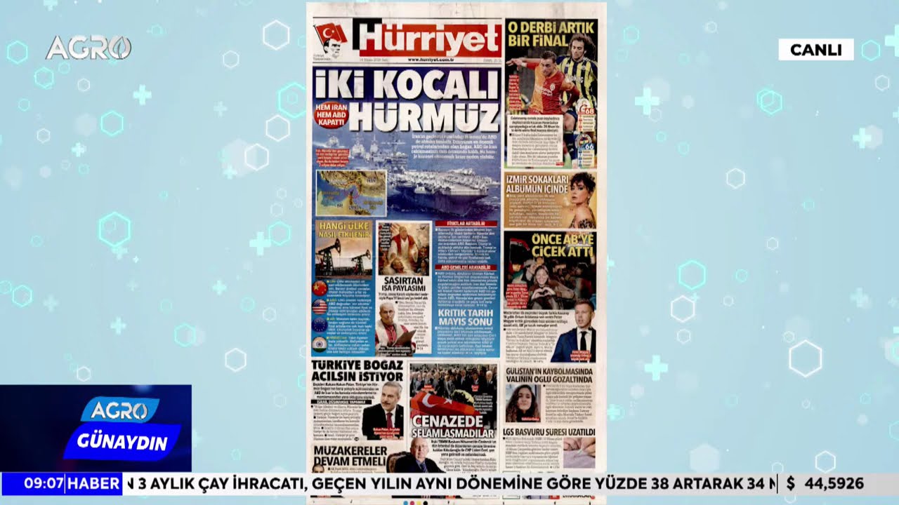 #CANLI AGRO TV İle G&Uuml;NAYDIN