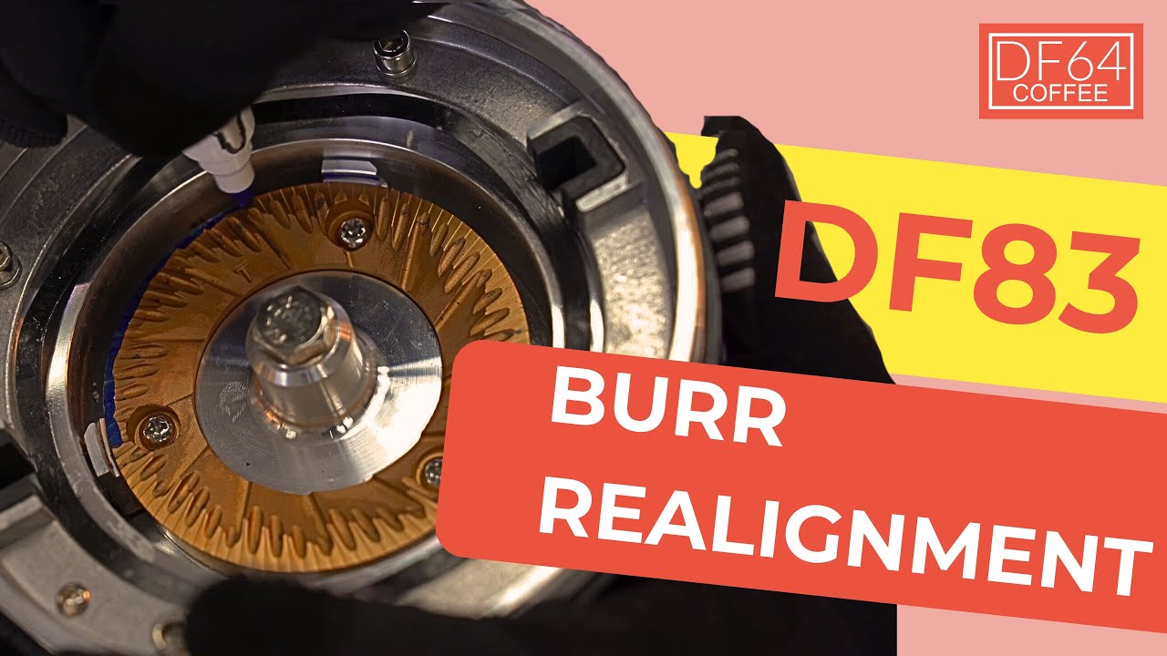 How To Align Burrs using the Marker Method DF83 Burr Realignment