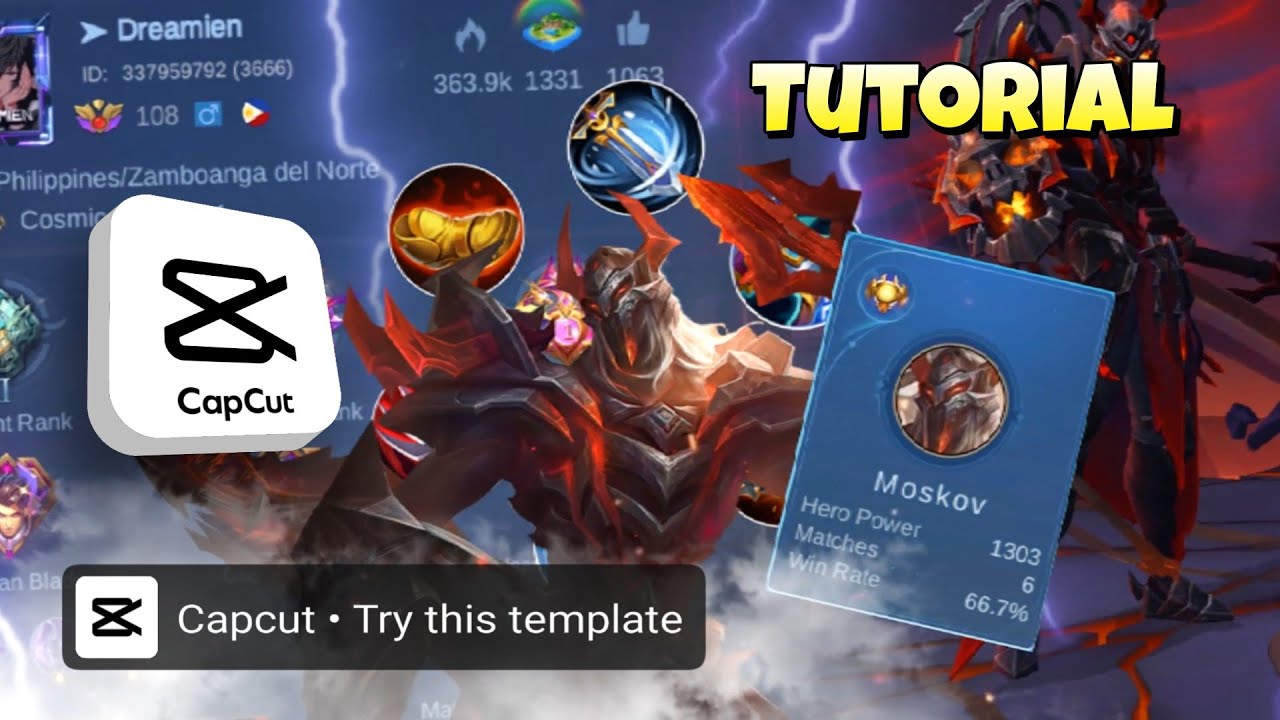 MLBB Gameplay Trend - Capcut Template