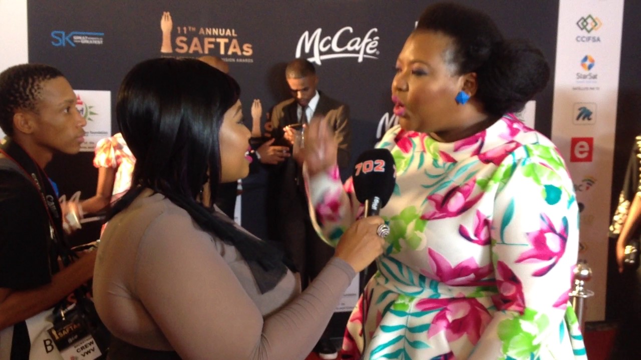 Relebogile Mabotja chats to Anele Mdoda at the #SAFTAs