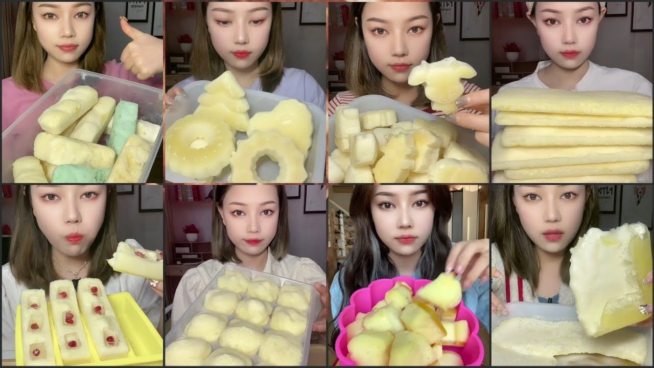 🌾💭 sungirl | Yellow Ice Foam Eating