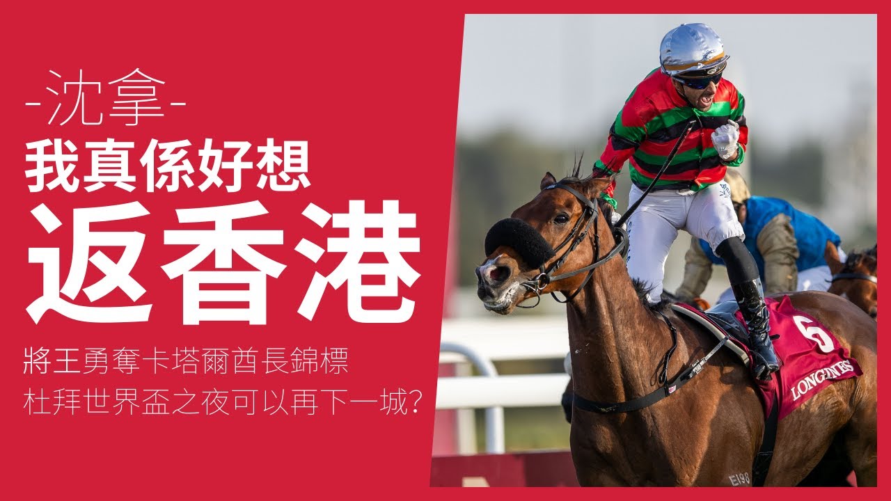 越洋連線 #沈拿 策騎 #將王 勇奪卡塔爾酋長錦標 可以喺杜拜世界盃之夜司馬經典賽延續勝果？有冇機會重返香港策騎？