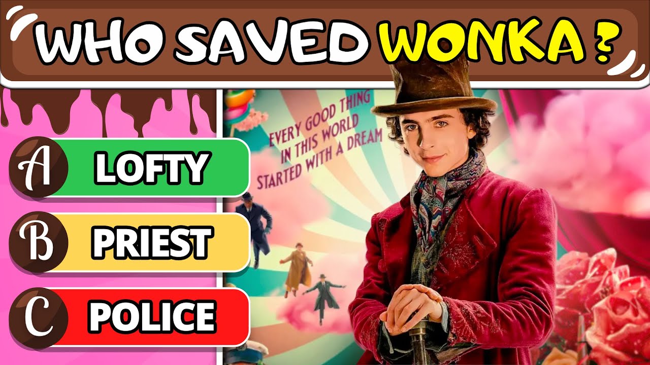 Wonka Movie Quiz! 🍫🏭 | How Much Do You Know About Wonka?