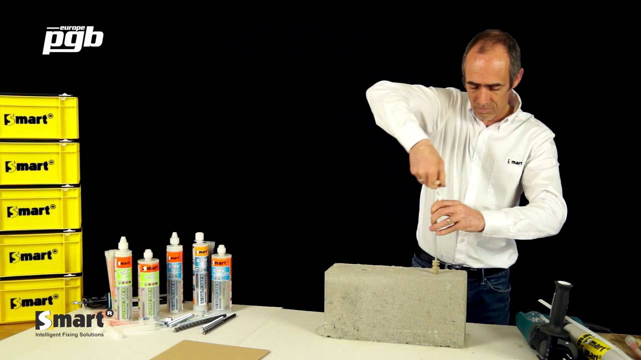 SMART - CHEMISCHE ANKERS IN BETON