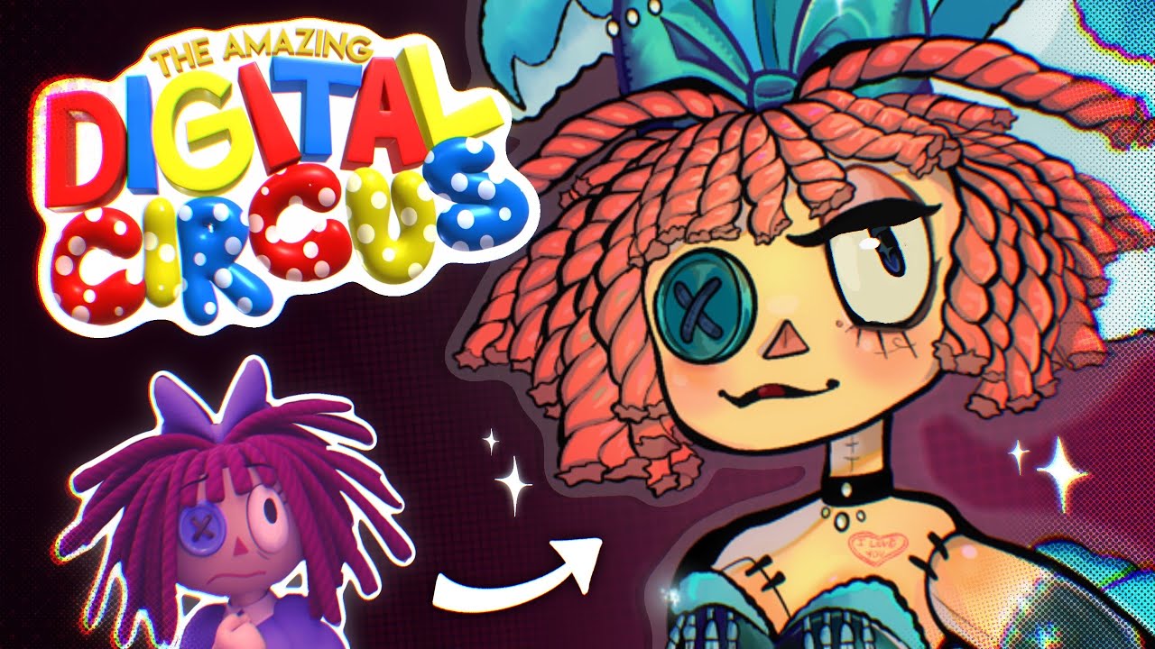 Redesigning The Amazing Digital Circus into Fashion dolls!&hellip;Again!