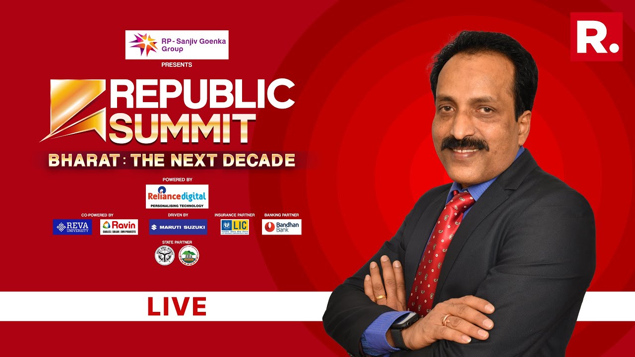 Republic Summit 2024: ISRO Chief S Somnath Live At The Republic Media Summit 2024 | Arnab Goswami