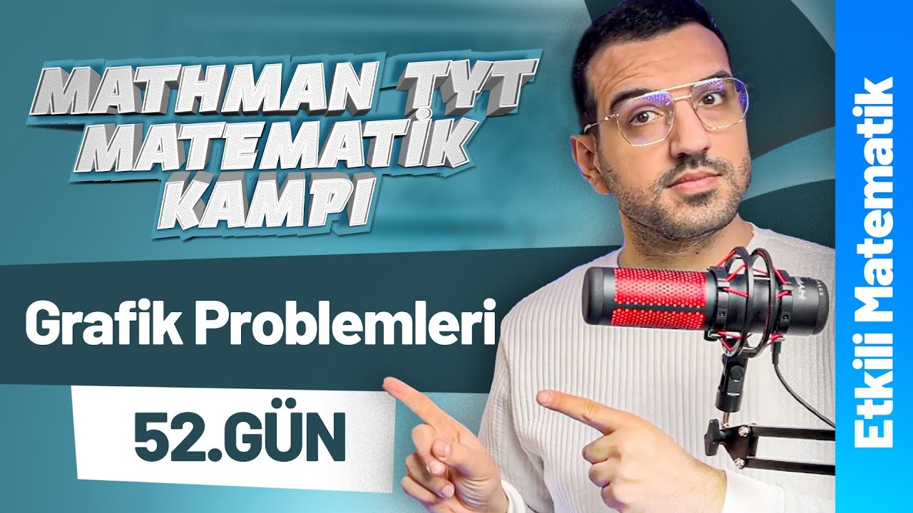 Grafik Problemler Etkili Matematik I Mathman TYT Matematik Kampı I 52. Gün I 
