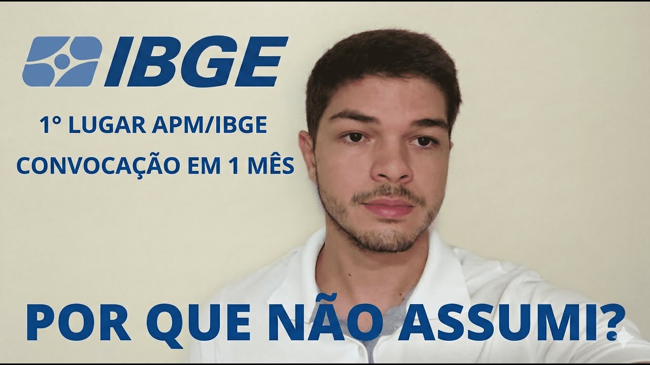 Aprovado em 1&ordm; lugar APM IBGE: Minha nota + Quanto tempo levou a convoca&ccedil;&atilde;o
