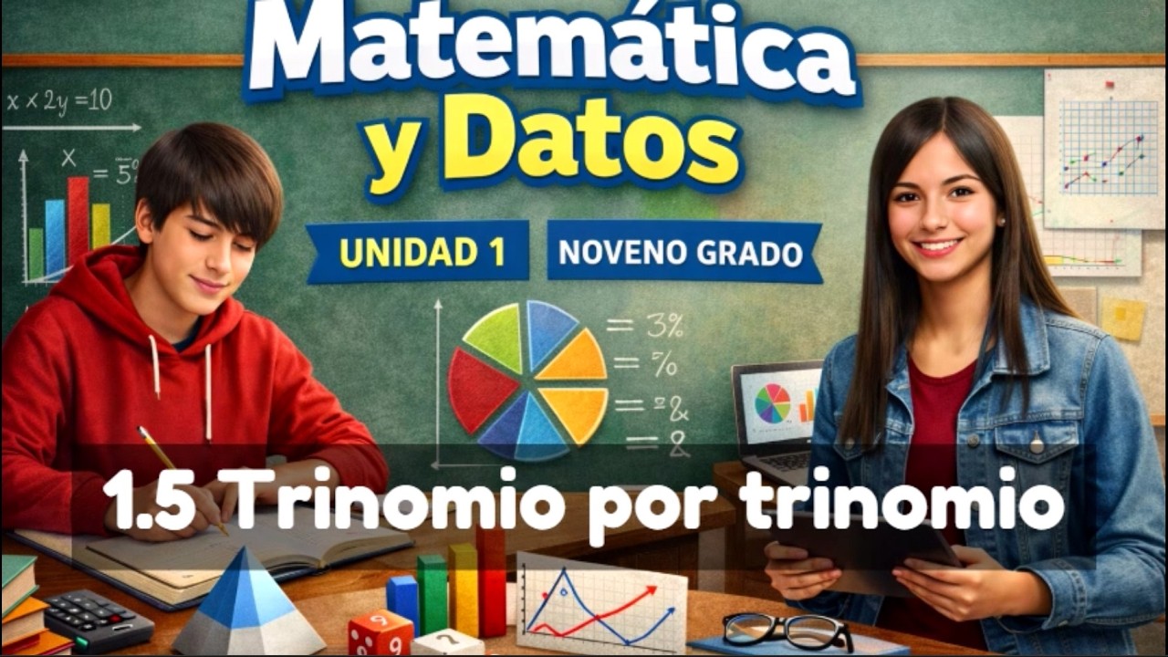 1.5 Trinomio por trinomio || UNIDAD 1 || NOVENO GRADO