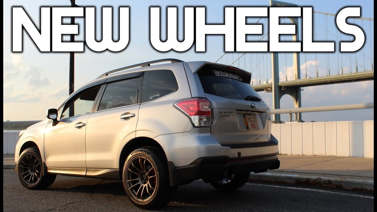 New Wheel and Tire Set Up! - 2017 SUBARU FORESTER XT