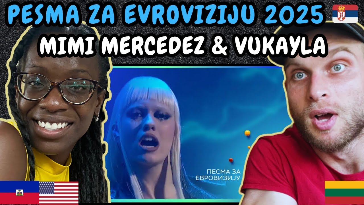 REACTION TO Pesma za Evroviziju 2025 (Serbia): Mimi Mercedez - Turbo žurka & Vukayla - MASK
