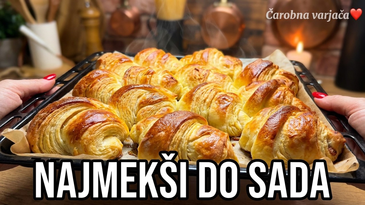 Домашние круассаны, как из пекарни.