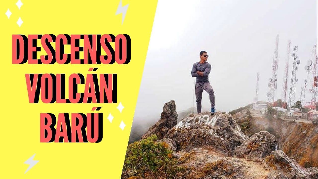 Descenso del Volcan Barú 2019
