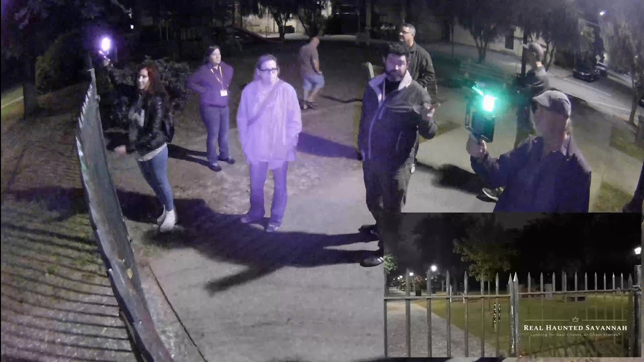 Paranormal Investigation Colonial Park Cemetery M&M Colors Verified!