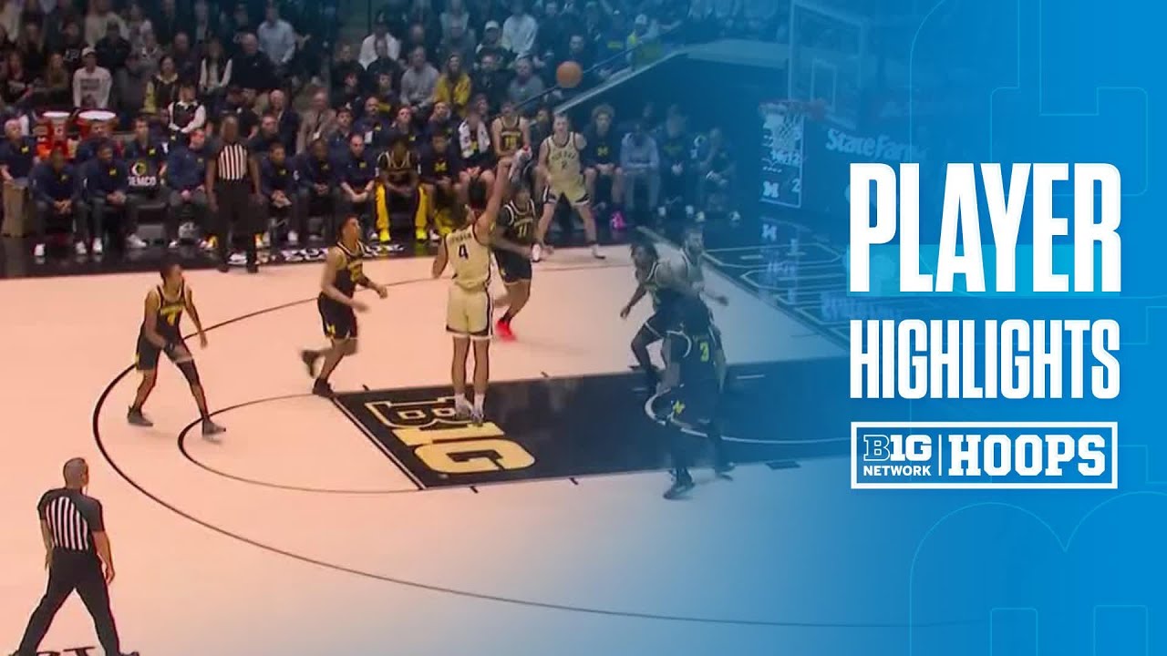 Trey Kaufman-Renn Highlights vs. Michigan | Purdue Basketball | 02/17/2026