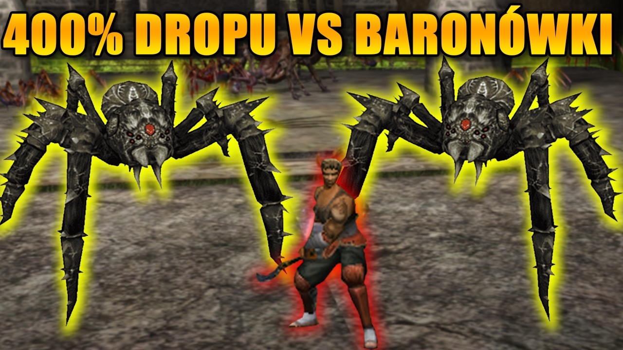 Metin2.pl 400% DROP VS Baron&oacute;wna Pająk&oacute;w - 70+ przepustek w kilka godzin!