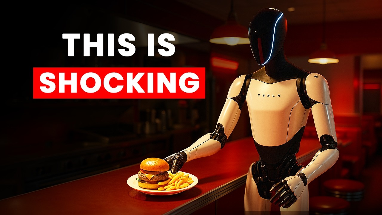 Optimus Caught in Tesla Diner + Robotic Hand That’s TOO REAL to Believe!