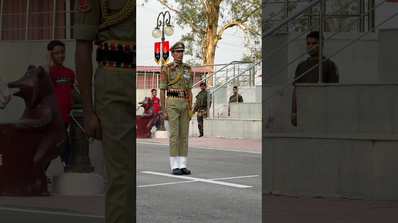 BSF SUB INSPECTOR ⚔️ Ankit Kumar with parade 🇮🇳 #army #foji #bsf #motivation