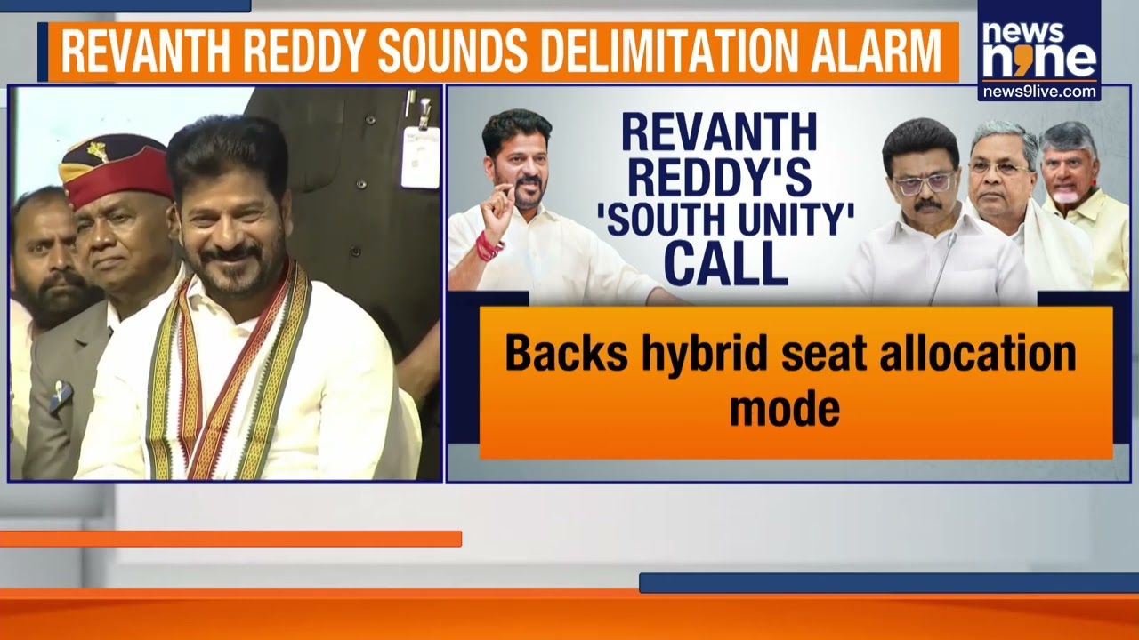 Revanth Reddy Leads South Pushback Against Delimitation, Writes To PM Modi | News9