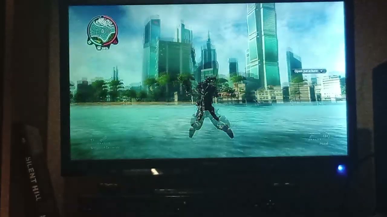 Destroyed helicopters And gunships in JUST cause 2 