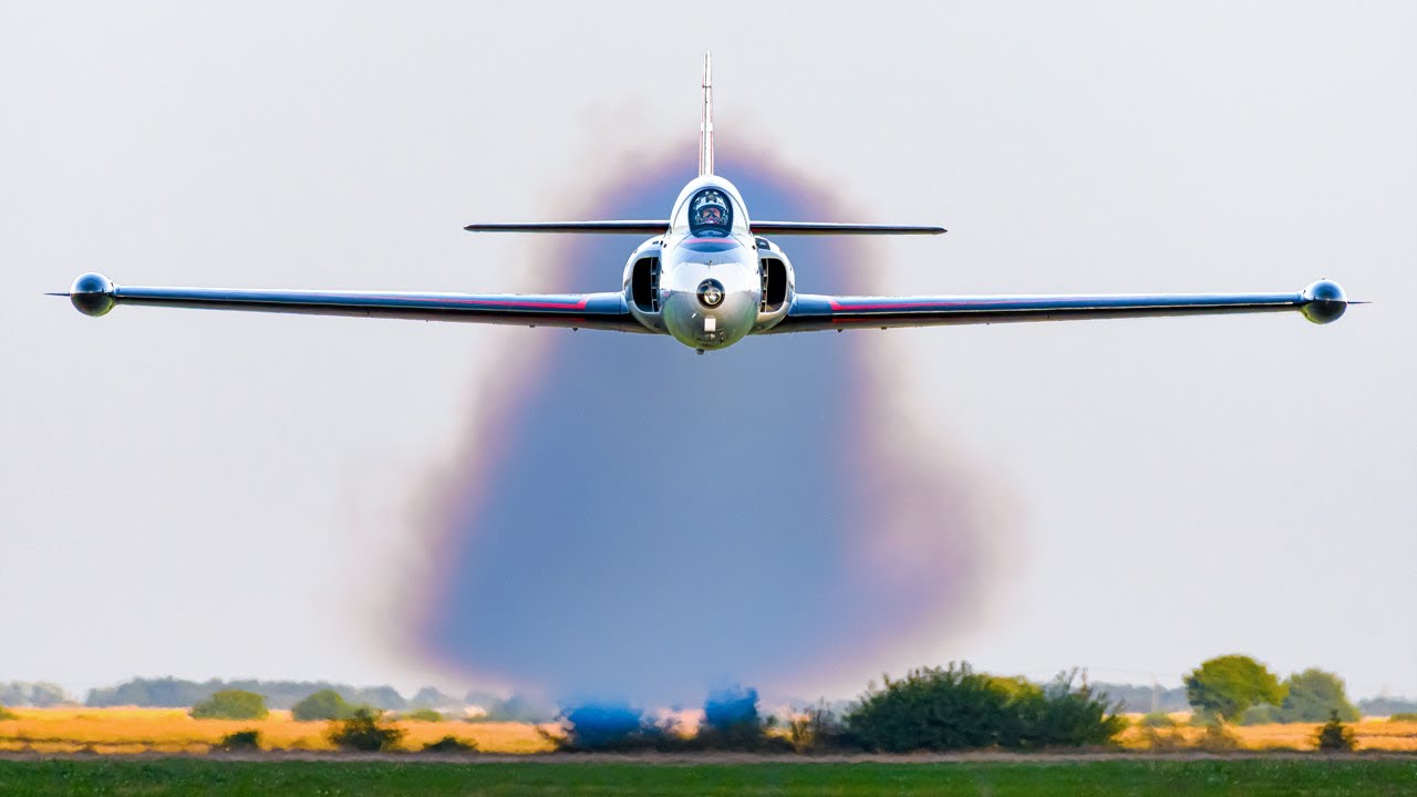 AMAZING Stunts With 57 YEAR OLD PLANES! | Soko Galeb G-2 Flying Display - Galeb Team