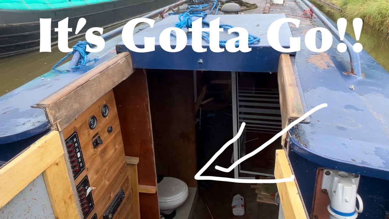 5 - Removing a Pump Out Toilet!