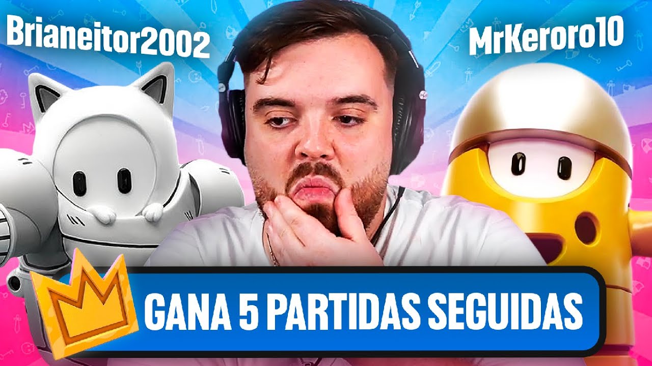 EL LOGRO MÁS DIFÍCIL DE FALL GUYS - CON KERORO, BRIANEITOR Y BARBEQ