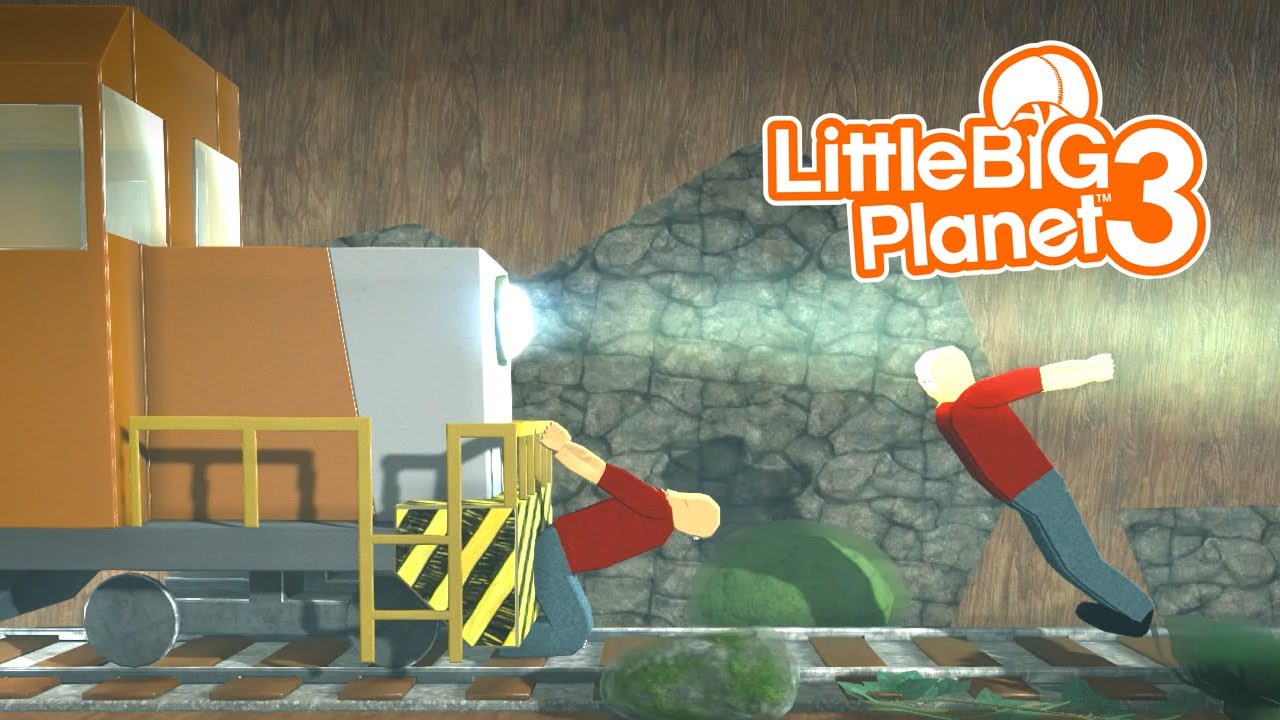 Get Off The Tracks!!! - Bob Train Fight [LittleBigPlanet 3] PS5 Gameplay