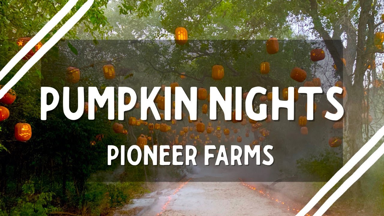 Pumpkin Nights Austin at Pioneer Farms || Walking Around Austin, Texas