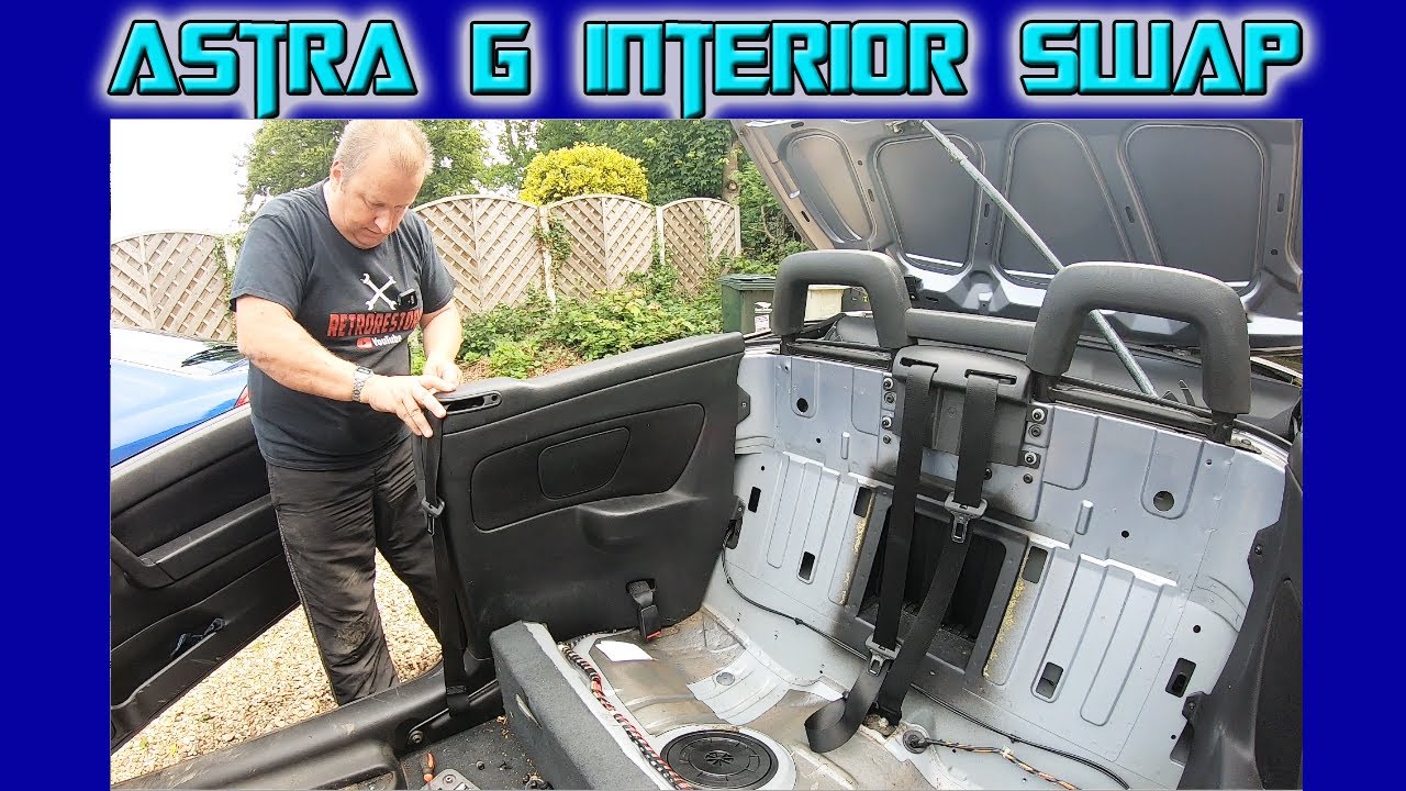 Astra G Mk4 Convertible Interior Swap To Leather