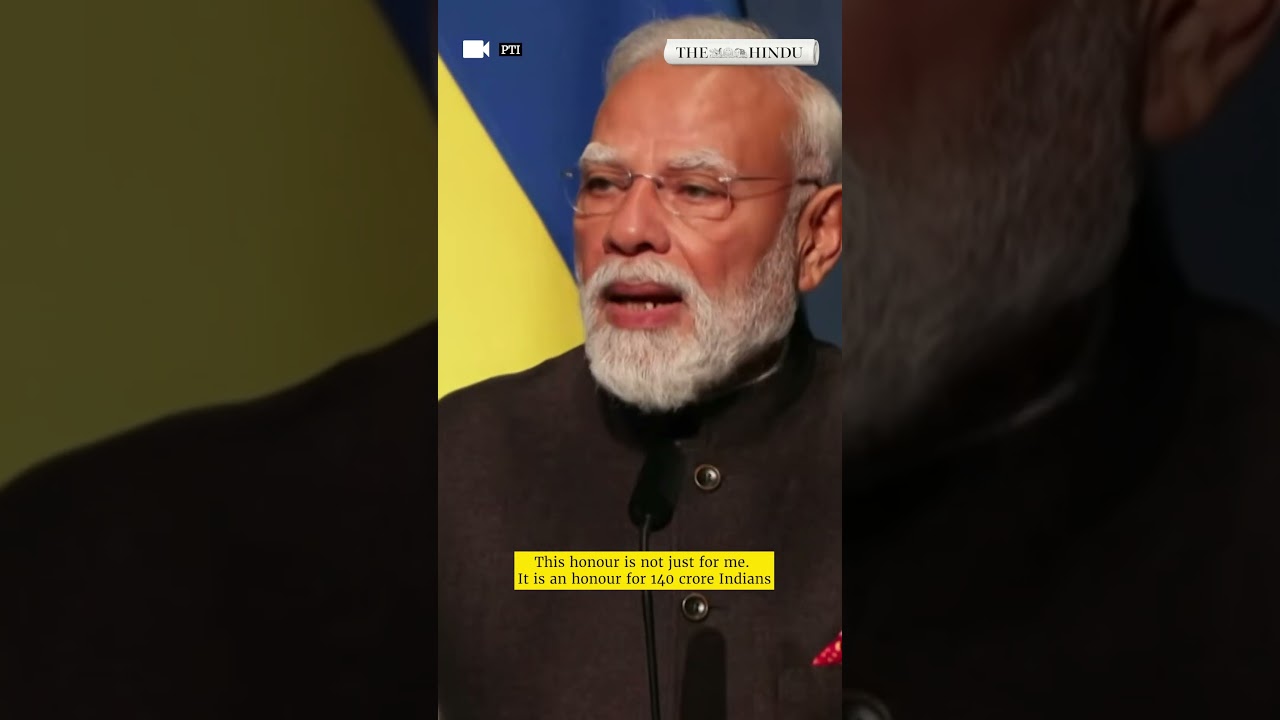 Sweden awards PM Modi Royal Order of the Polar Star
