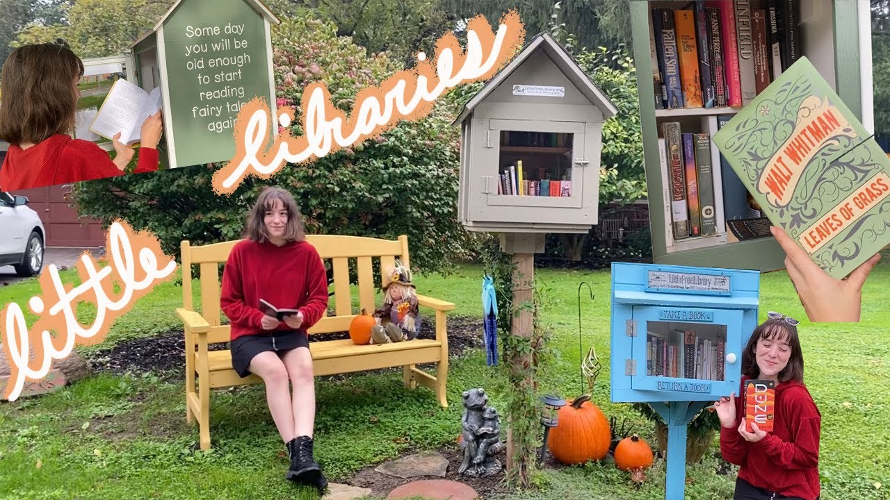 Exploring Little Libraries: I went to 8 more little library boxes📮📚 + a book haul