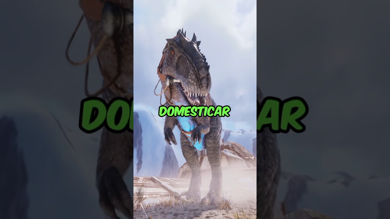 COMO DOMESTICAR GIGANOTOSAURIO en ARK #fypシ゚ #fyp #funny #gaming #arksurvivalevolved
